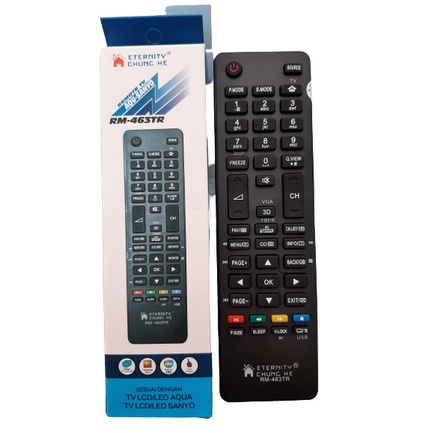 Remote SANYO AQUA TV MULTI LCD LED