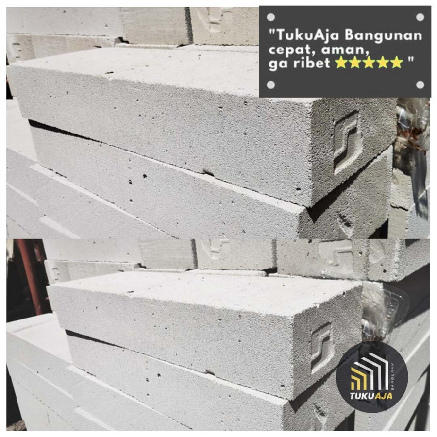 Jual Hebel Bata Ringan Herbel Block Grade A Ukuran Murah Shopee Indonesia