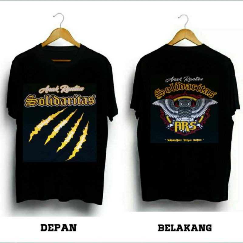 Kaos distro solidaritas anak rantau / kaos anak rantau / kaos rantau / kaos tulisan anak rantau