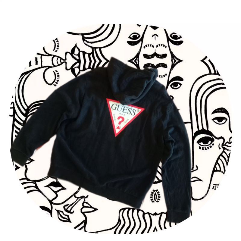 GUESS ZIP HOODIE