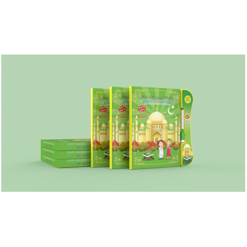 [BONUS KABEL USB ] E-book MainanBuku Edukasi Anak Buku Pintar Membaca Quran | Mainan Edukasi Mesin Pengenalan Kosakata bahasa