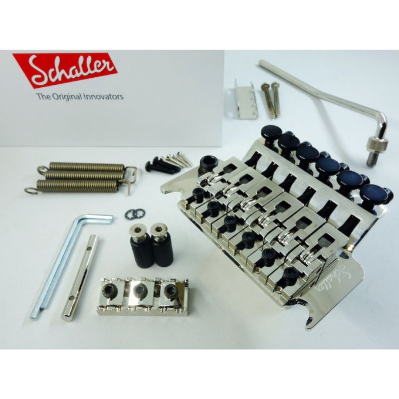 tremolo gitar Schaller Lockmeister Nickel original bridge gitar Schaller not edge zero  edge japan floyd rose