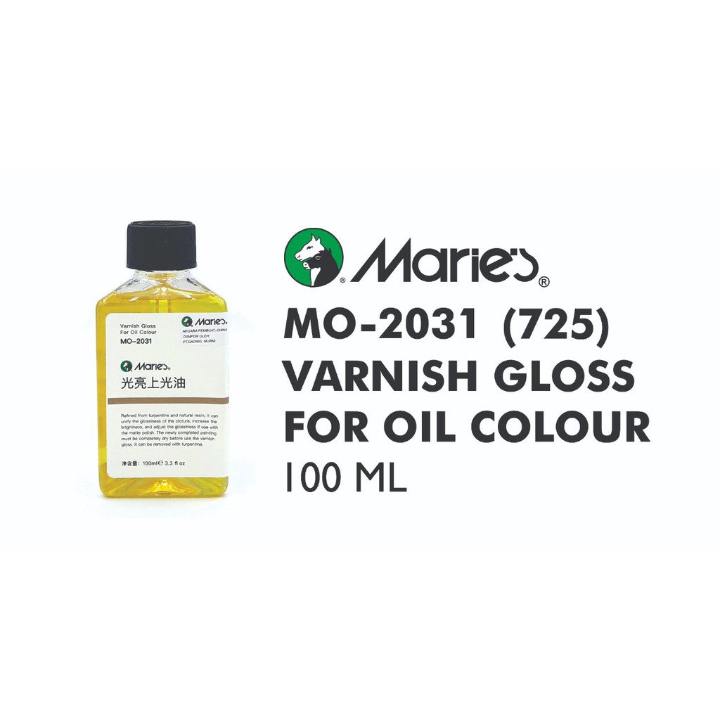 

MARIES GLOSSY VARNISH FOR OIL PAINTING MO 2031/ 100ml (725)