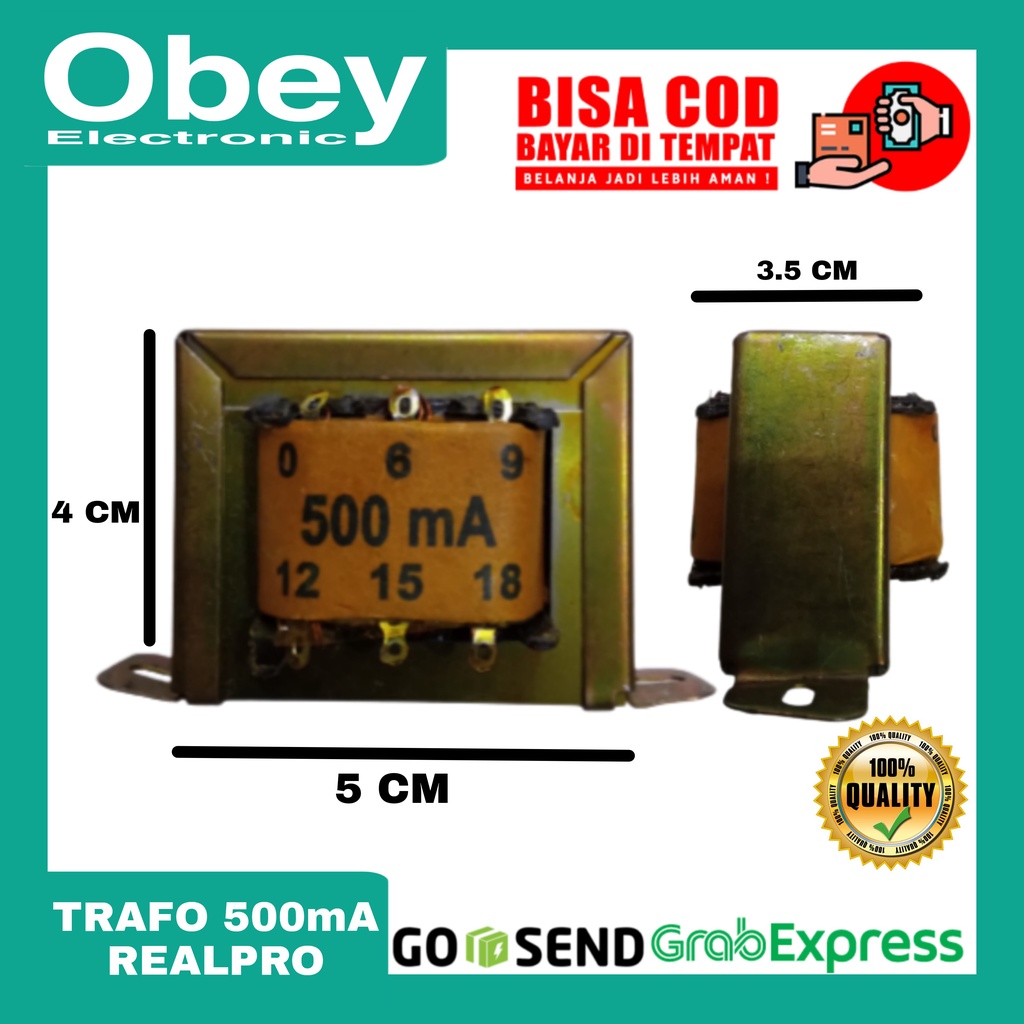 Trafo Realpro  500 Amper 500A 0-18v