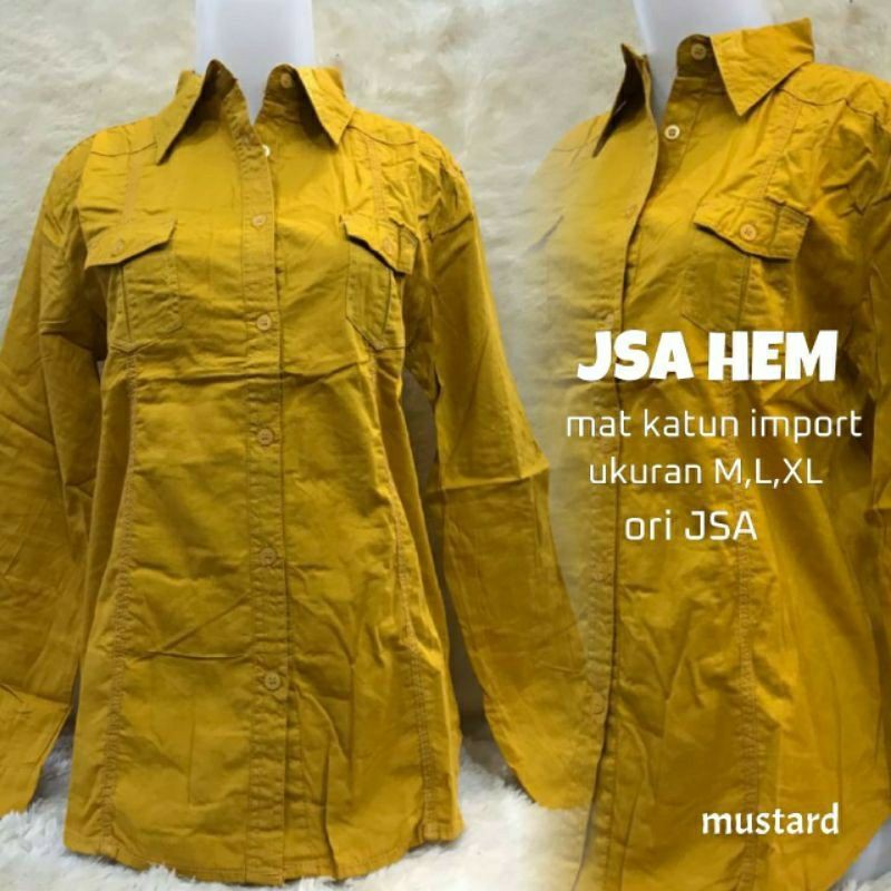 kemeja JSA Hem original