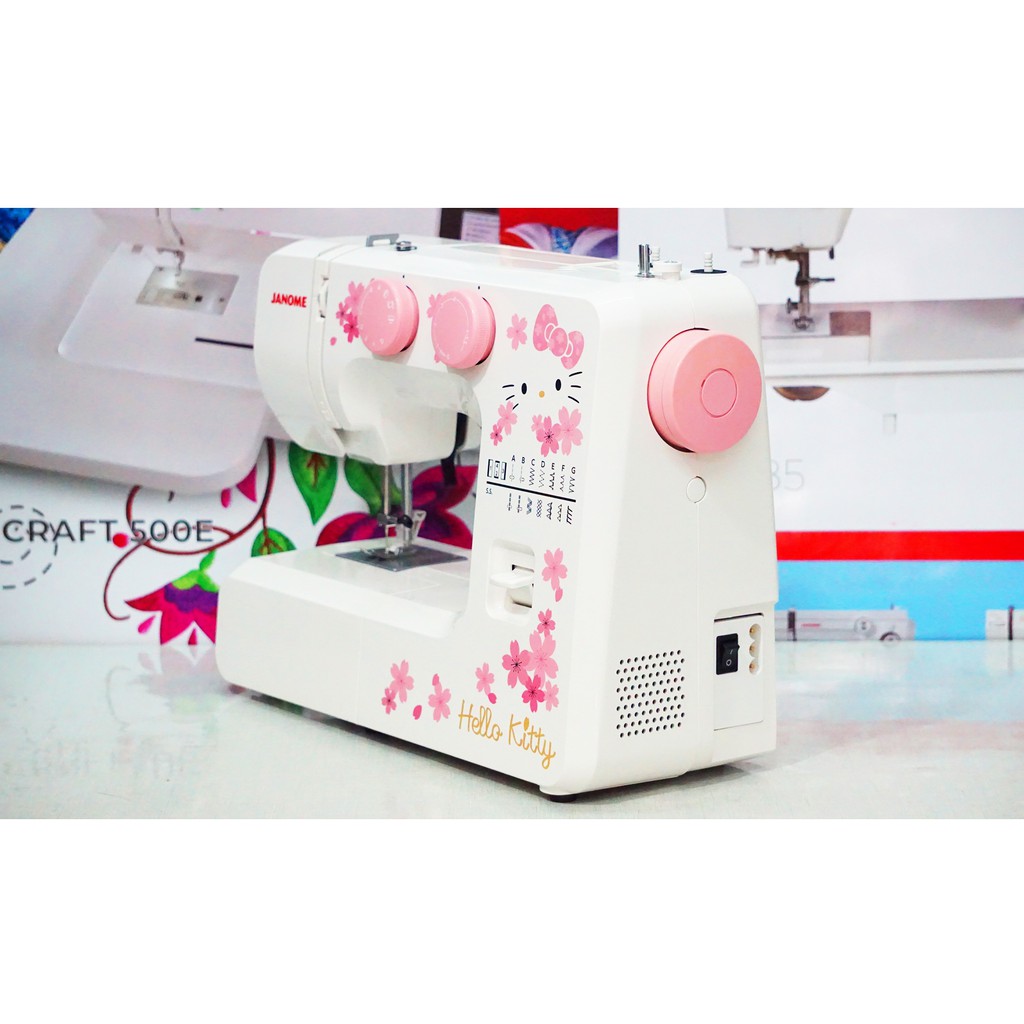 mesin jahit janome hello kitty ns322P