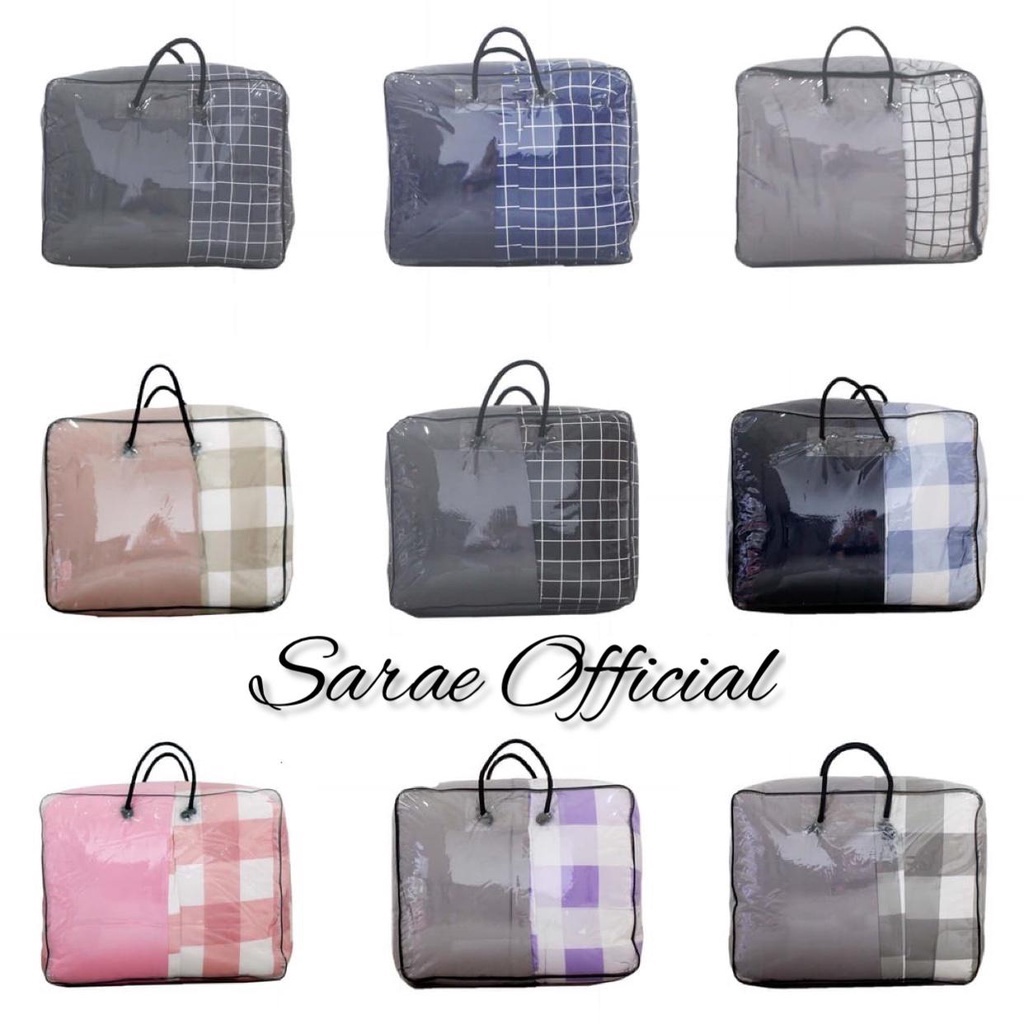 SARAE OFFICIAL - Bedcover Polos combine Sprei 90x200 160x200 180x200 200x200 Terlaris homemade