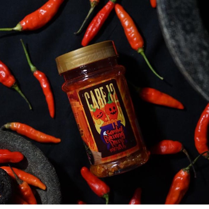 

Sambal Bawang Original 200ml Cabe12_ID