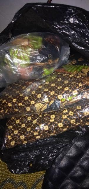 Gamis Batik Batika Kembang Wulu Size Standar Dan Jumbo