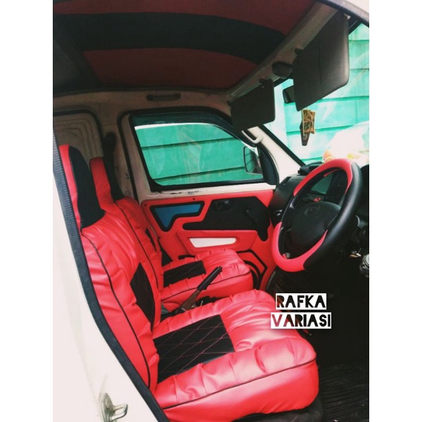 Paket Hemat doortrim kanan kiri+Cover jok + sarung plapon gratis sarung stir Untuk Mobil Grandmax AP
