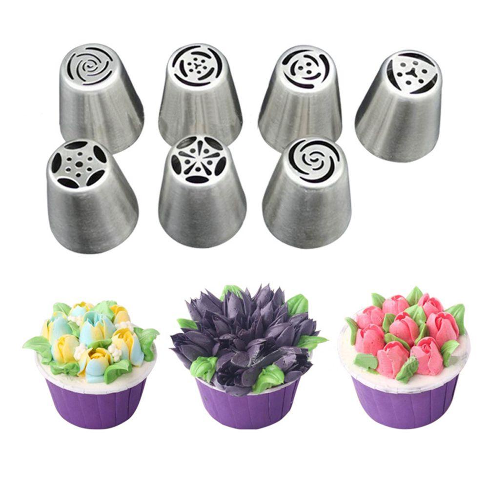 Preva Flower Frosting Tip Tools Bunga Mawar Cupcake Perlengkapan Baking Icing Piping Nozel