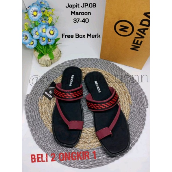 Sendal jepit wanita murah/sendal wanita nevada/JP 08