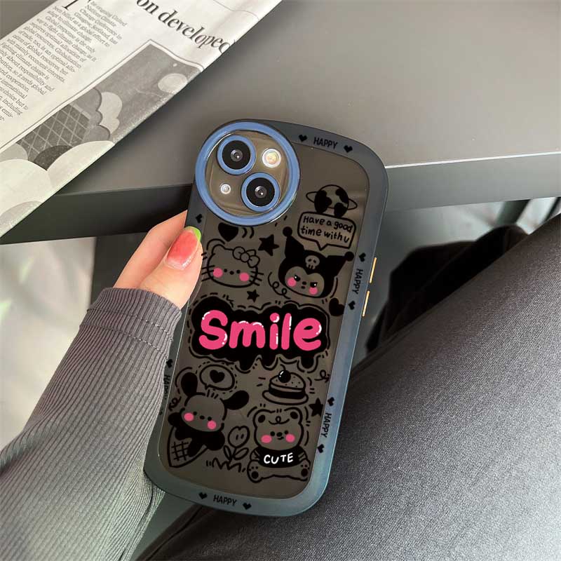 Soft Case TPU Motif Kartun Sanrio Untuk IPhone 14 14 Pro MAX 11 Pro 11 Pro MAX 12 Pro 12 Pro MAX 13 Pro MAX X XR XS MAX 6S 7 8 Plus SE 2020