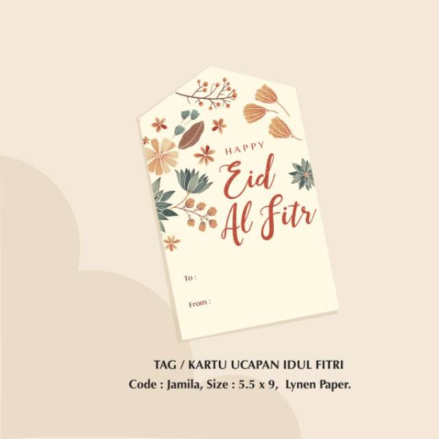 Tag Kartu Ucapan Idul Fitri Lebaran Shopee Indonesia