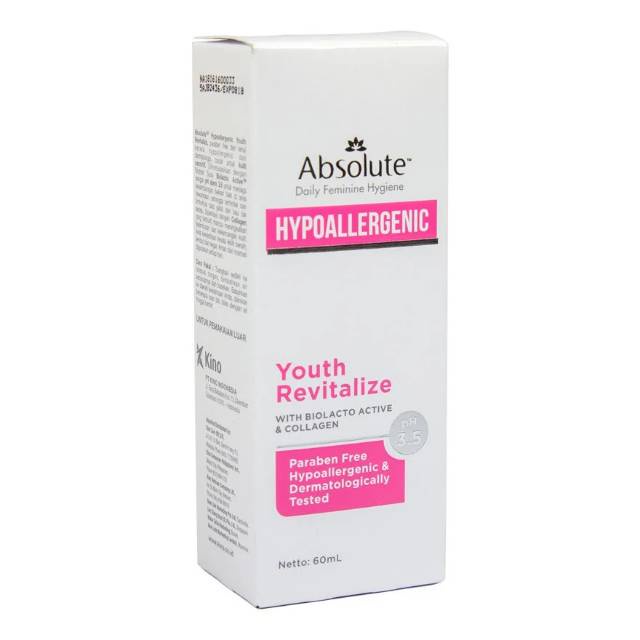 Absolute Feminine Hygiene Hypoallergenic Youth Revitalize Sabun Pembersih Kewanitaan