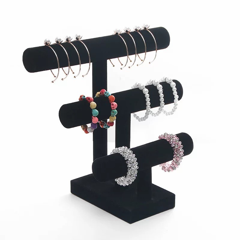 Display Perhiasan Pajangan Aksesoris Rak Gelang Dan Kalung (1-2-3)