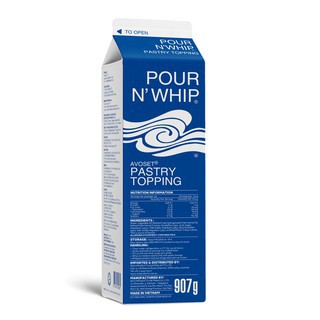 

Pour N'Whip Pastry Topping 907 Gr / Pour N Whip Topping Untuk Pastry