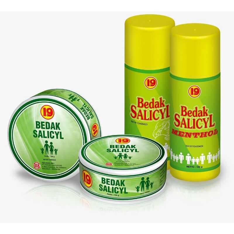 Bedak Salicyl Cap 19 / Bedak gatal salicyl Cap 19