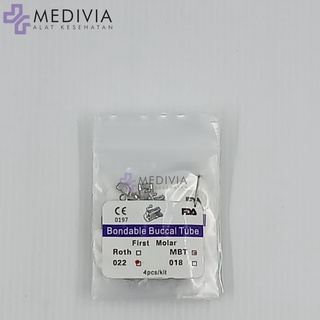 Image of thu nhỏ BUCCAL TUBE FDA APPROVED/ FDA RECOMMENDATION BONDABLE FDA M1-M2 ISI 4 MBT/ ROTH #5
