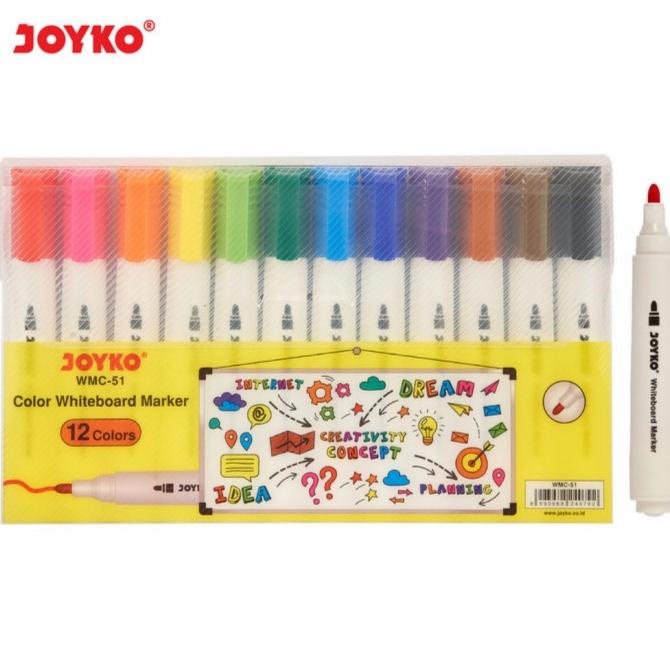 

BISA COD Color Whiteboard Marker Spidol Warna Papan Tulis Joyko WMC-51/PULPEN GEL/PULPEN LUCU/PULPEN 1 PACK/PENSIL WARNA/PENSIL 2B/PENGHAPUS JOYKO/PENGHAPUS LUCU/RAUTAN PENSIL PUTAR/RAUTAN ELEKTRIK/SPIDOL WARNA/SPIDOL PERMANEN/SPIDOL WHITEBOARD/CORRECTION