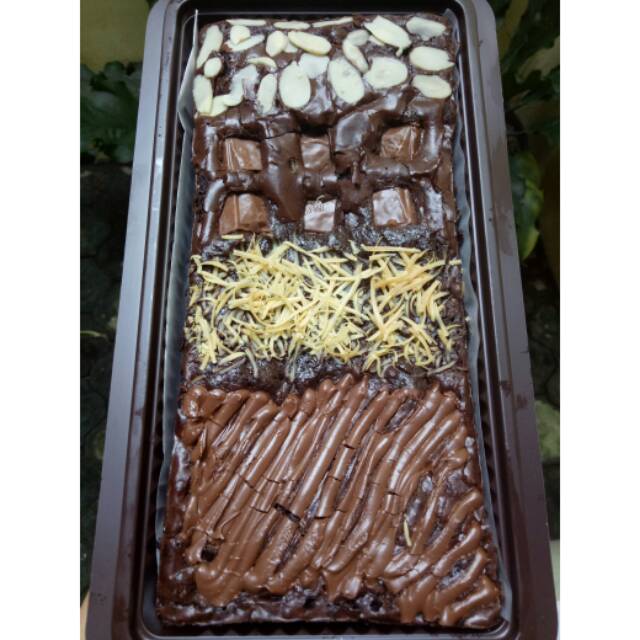 

Fudgy Brownies 4 Topping