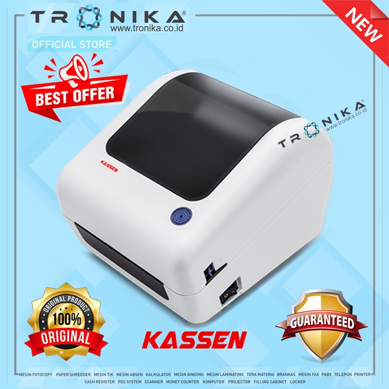 BARCODE PRINTER | KASSEN DT-642 | ORIGINAL | GARANSI RESMI