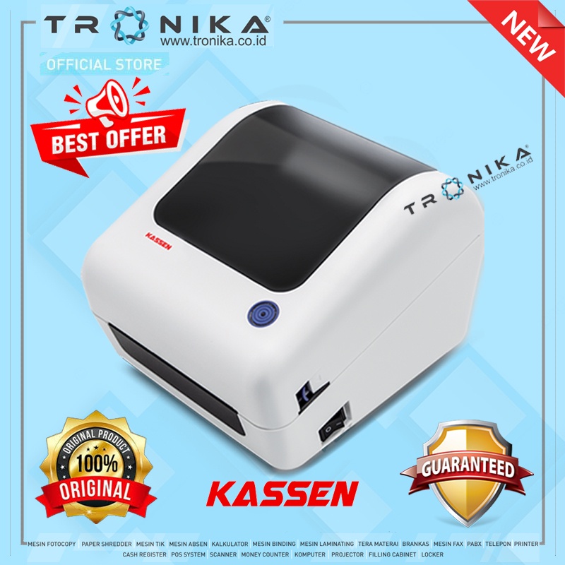 BARCODE PRINTER | KASSEN DT-642 | ORIGINAL | GARANSI RESMI