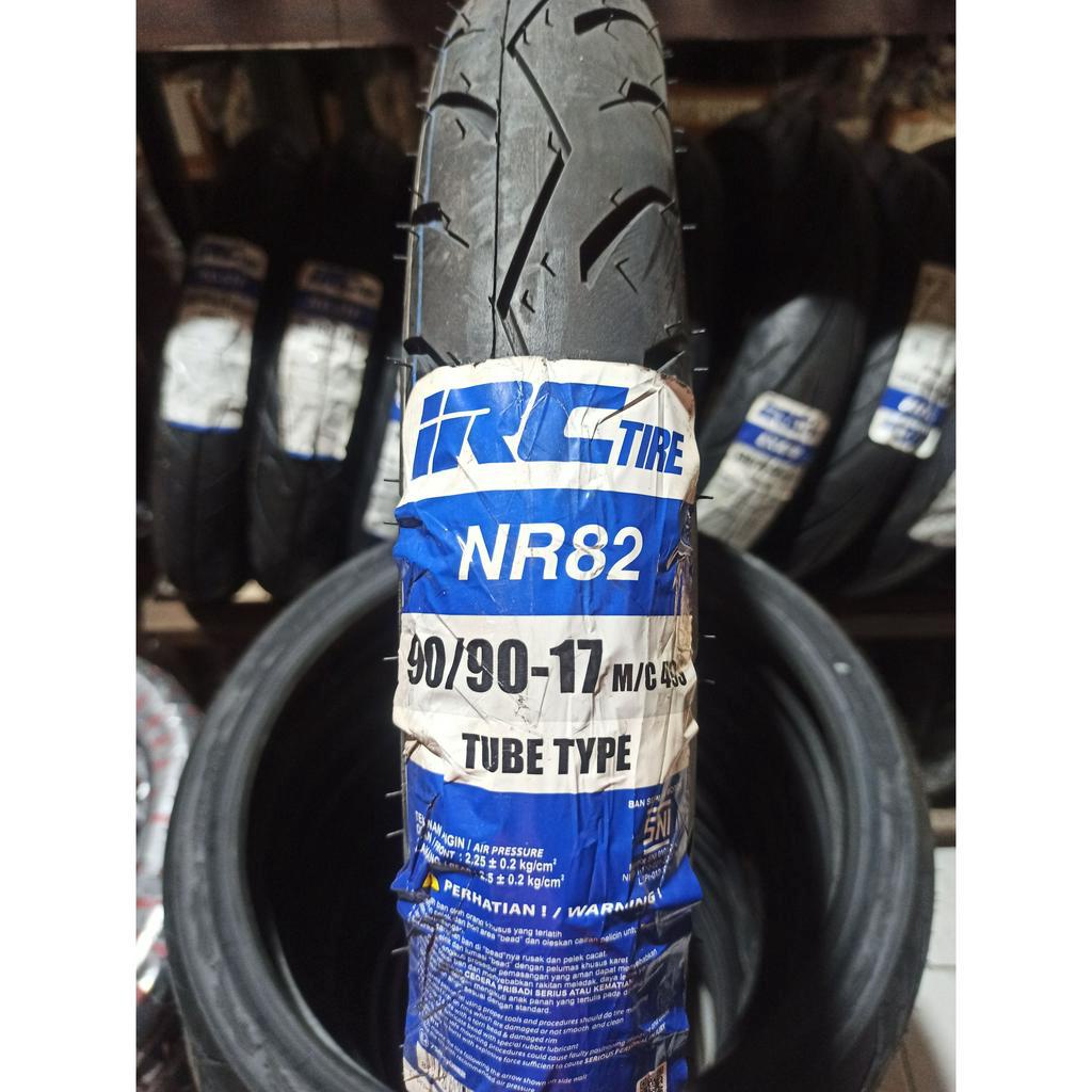 Ban Motor IRC Ring 17 uk (90/90-17) Tidak Tubless Kembang NR82