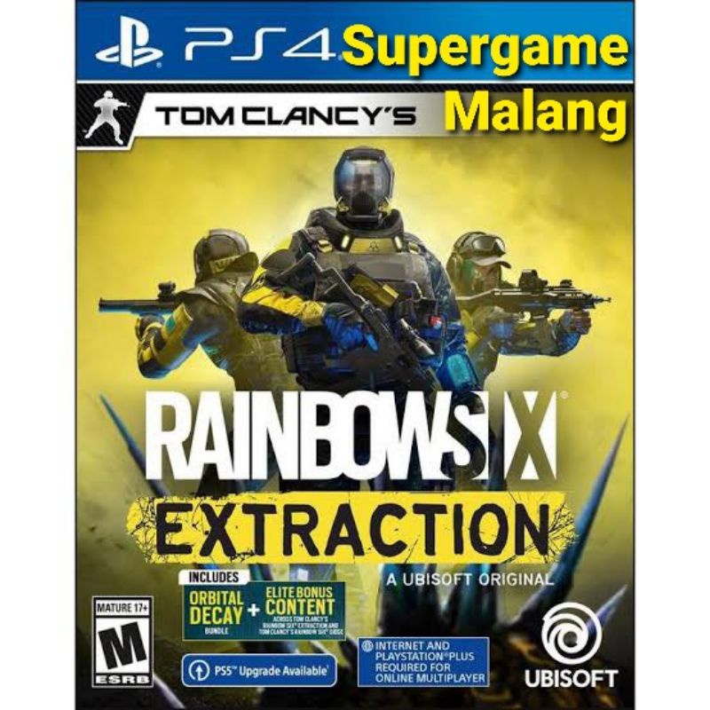 Tom Clancy's Rainbow Six Extraction PS4 Clancy Cd Game PS 4 Gaming