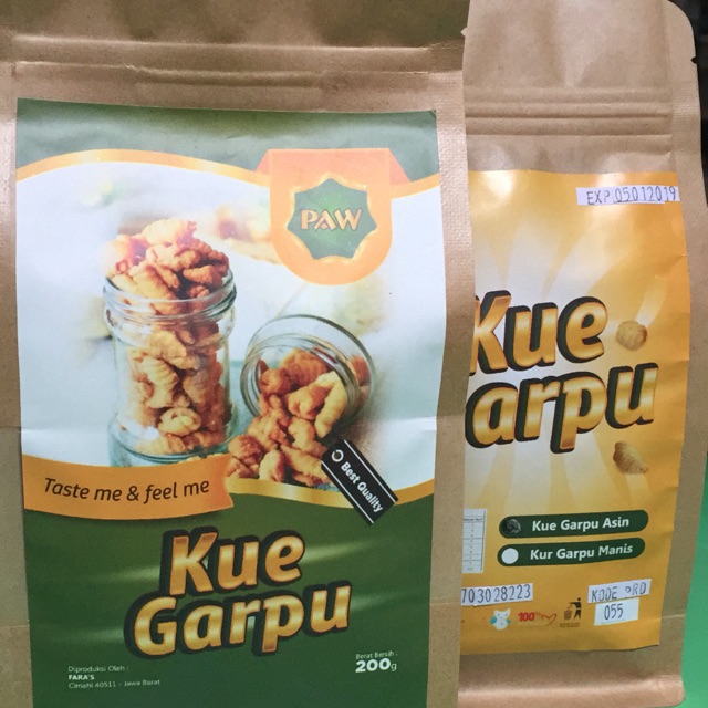 

Kue garpu paw