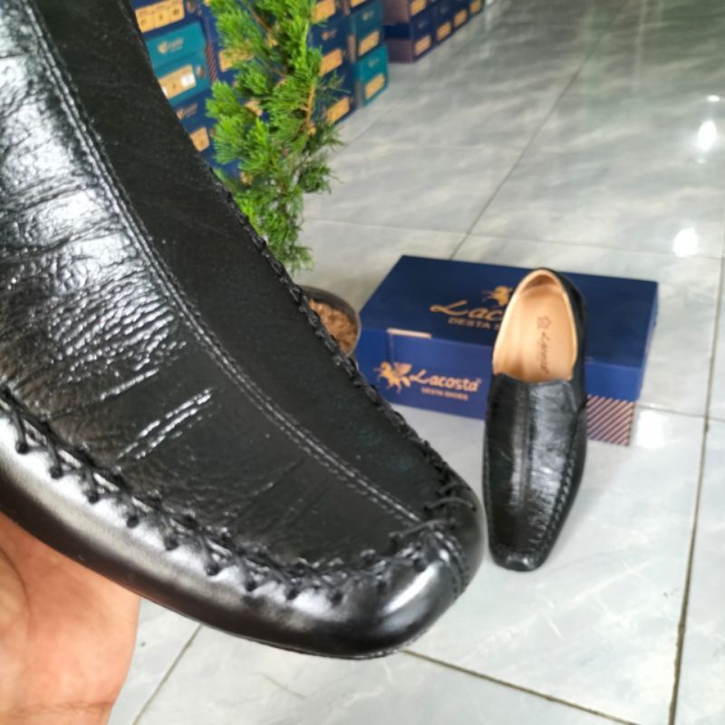 Sepatu Kerja Pria Kantor Bahan Kulit Sapi Asli