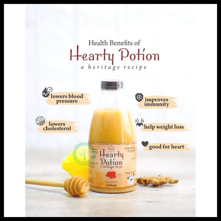

DISKON TERBATAS !!! HEARTY POTION 330ML - JAMU TERLARIS
