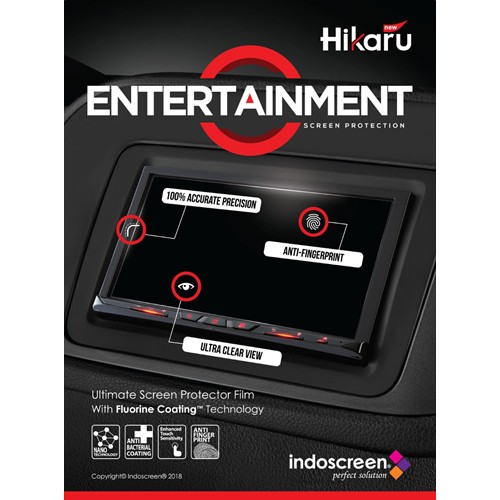 Screen Guard LCD Mobil - New Hikaru Entertainment - Daihatsu Xenia