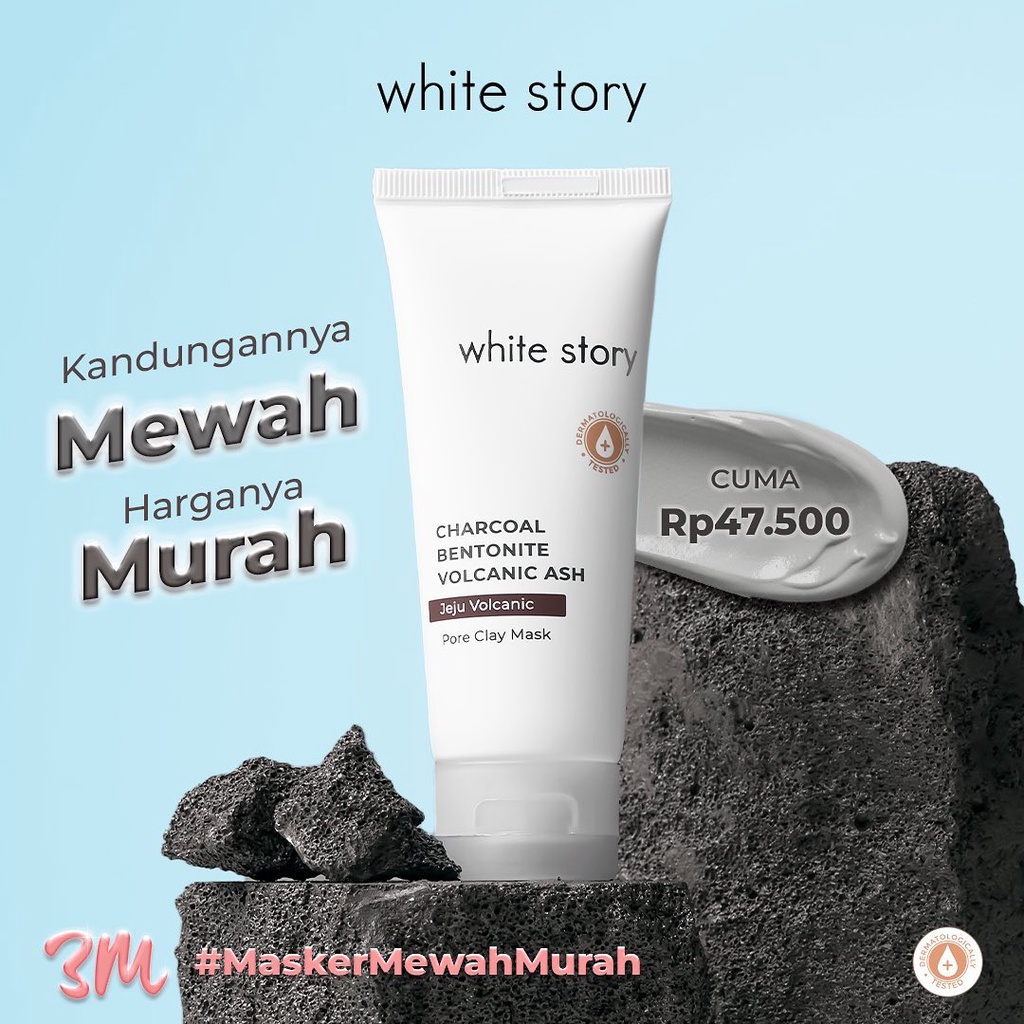 WHITE STORY Jeju Volcanic Pore Clay Mask