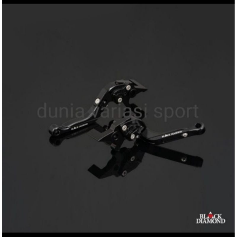 Handle Tuas Rem Yamaha XMAX 250 Lipat Adjustable Merk BLACK DIAMOND