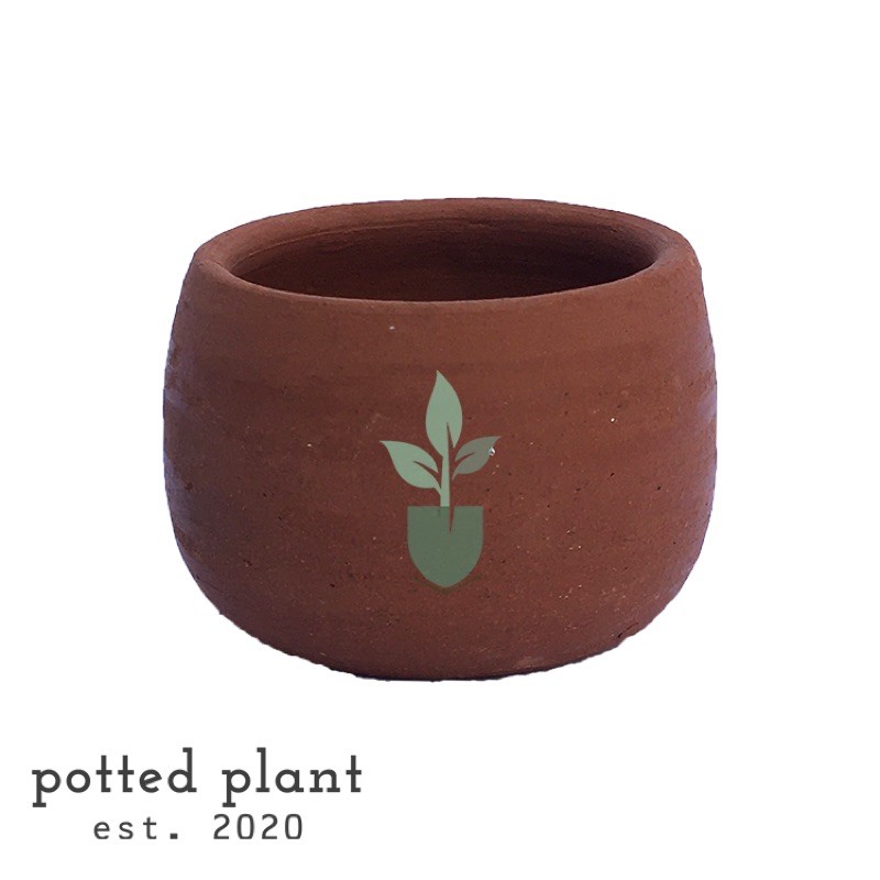 Pot Gerabah / Pot Tanah Liat / Pot Terakota Model Guci