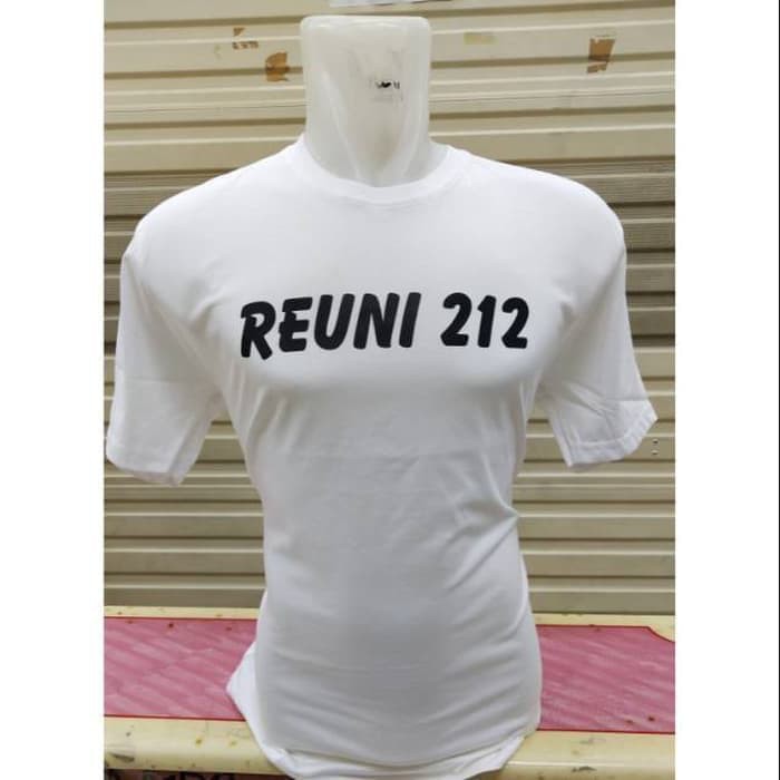Baju Kaos Promo |  Kaos Baju Obral Combed 30S Distro REUNi 212 ALUMNi REUNi AKBAR Pakaian