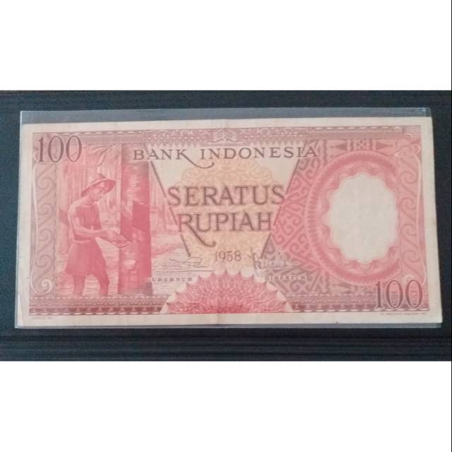 Uang Kuno 100 Barang Antik 1958