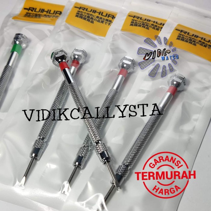 Obeng Jam Tangan Model U Spring bar Remover Pembuka Strap GENEVE TUIGA