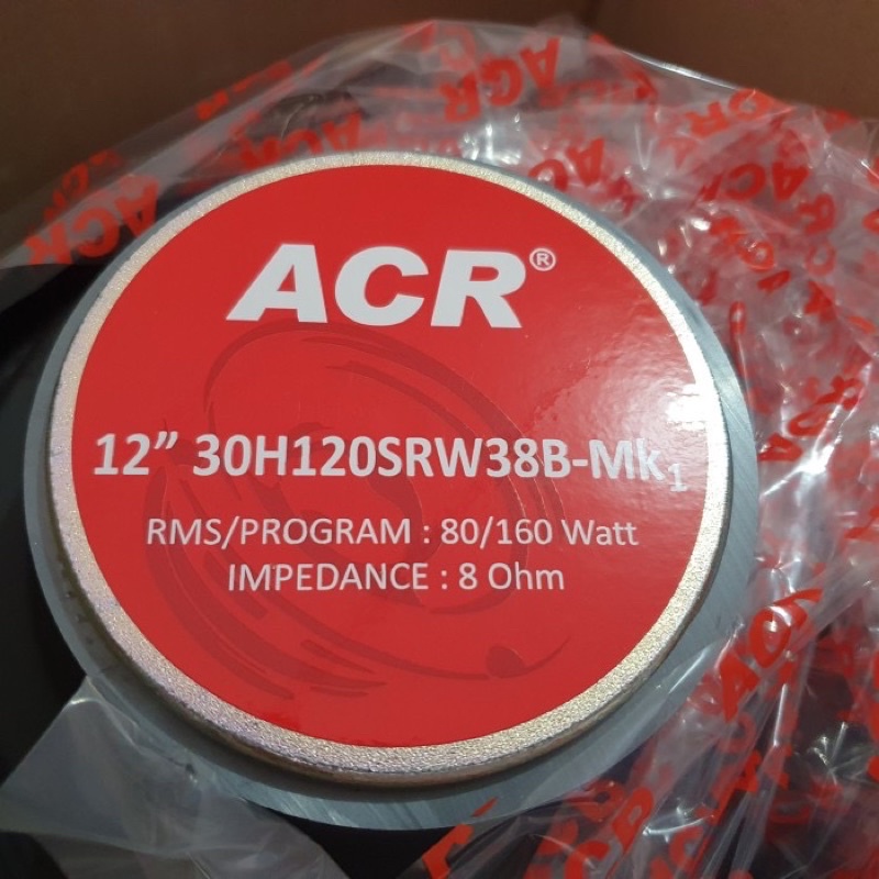 Speaker 12 Inchi Woofer ACR SRW38B SRW 38B Original 500Watt