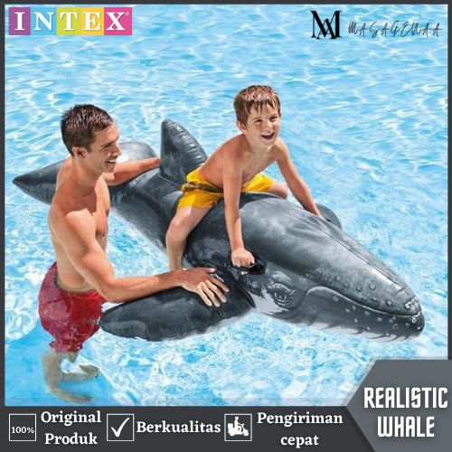 Floaties Pelampung Plampung Renang Berenang Besar Jumbo Anak Anak Karakter Ikan Paus Whale Pelampung