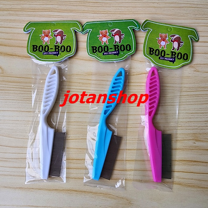 SISIR KUTU HANDLE  PREMIUM HEWAN KUCING ANJING KELINCI RANDOM