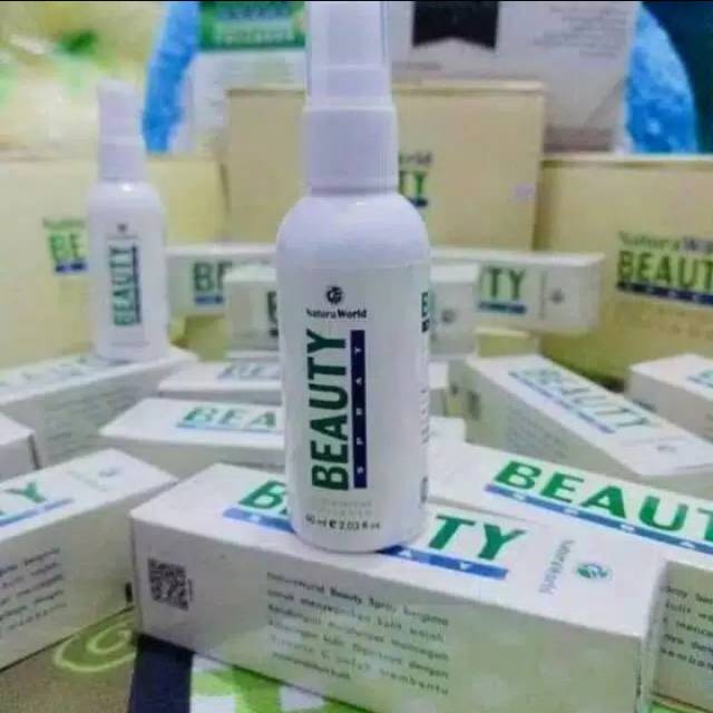 Natura World Beauty Spray Serum NBS Natura Spray Natura Original Natura World asli