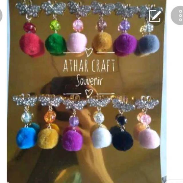 COD Bros Dagu Minimut Aksesoris Hijab Bros Dagu Juntai Lusinan / Bros termurah