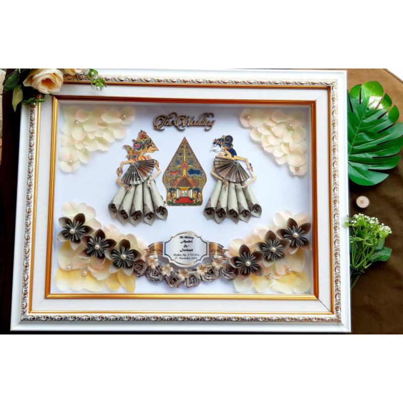 JASA UANG MAHAR PERNIKAHAN/ MAHAR PERNIKAHAN MURAH WAYANG  RAMA SHINTA TIPE 1