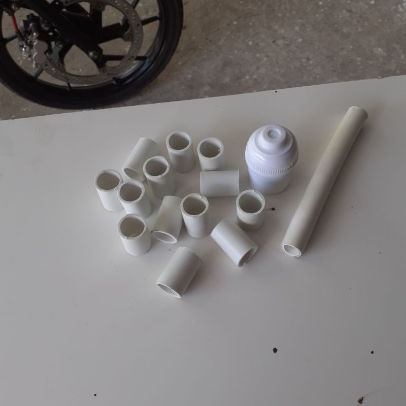 sok sambungan pipa elastis 16mm ke fitting gantung