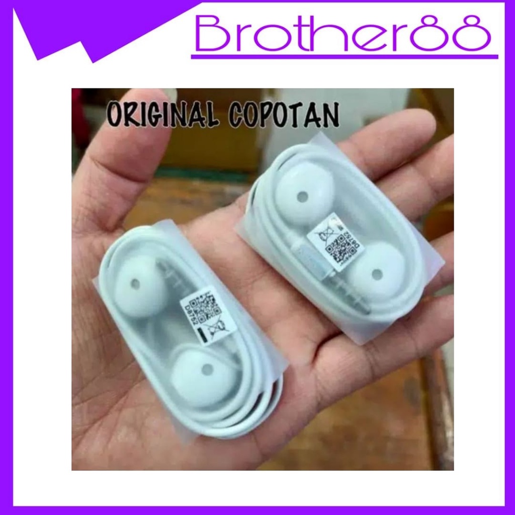 EARPHONE HEADSET OPPO R11 ORIGINAL SUARA BASS DAN JERNIH