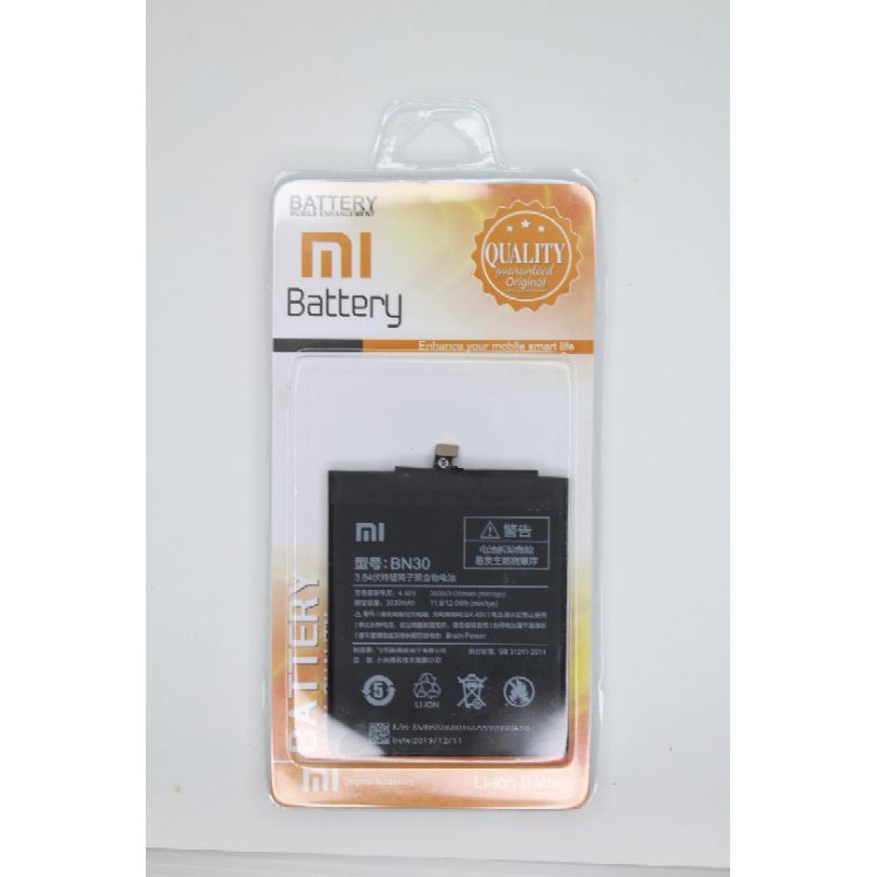 Baterai Hp XiaoMi Redmi 4A BN 30 Original / Battery Batrai Batre BN30 Xiao Mi 4 A Xiaumi Ori