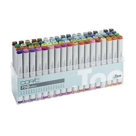 

COPIC Marker 72 Color Set A - Ref.CMK/72A