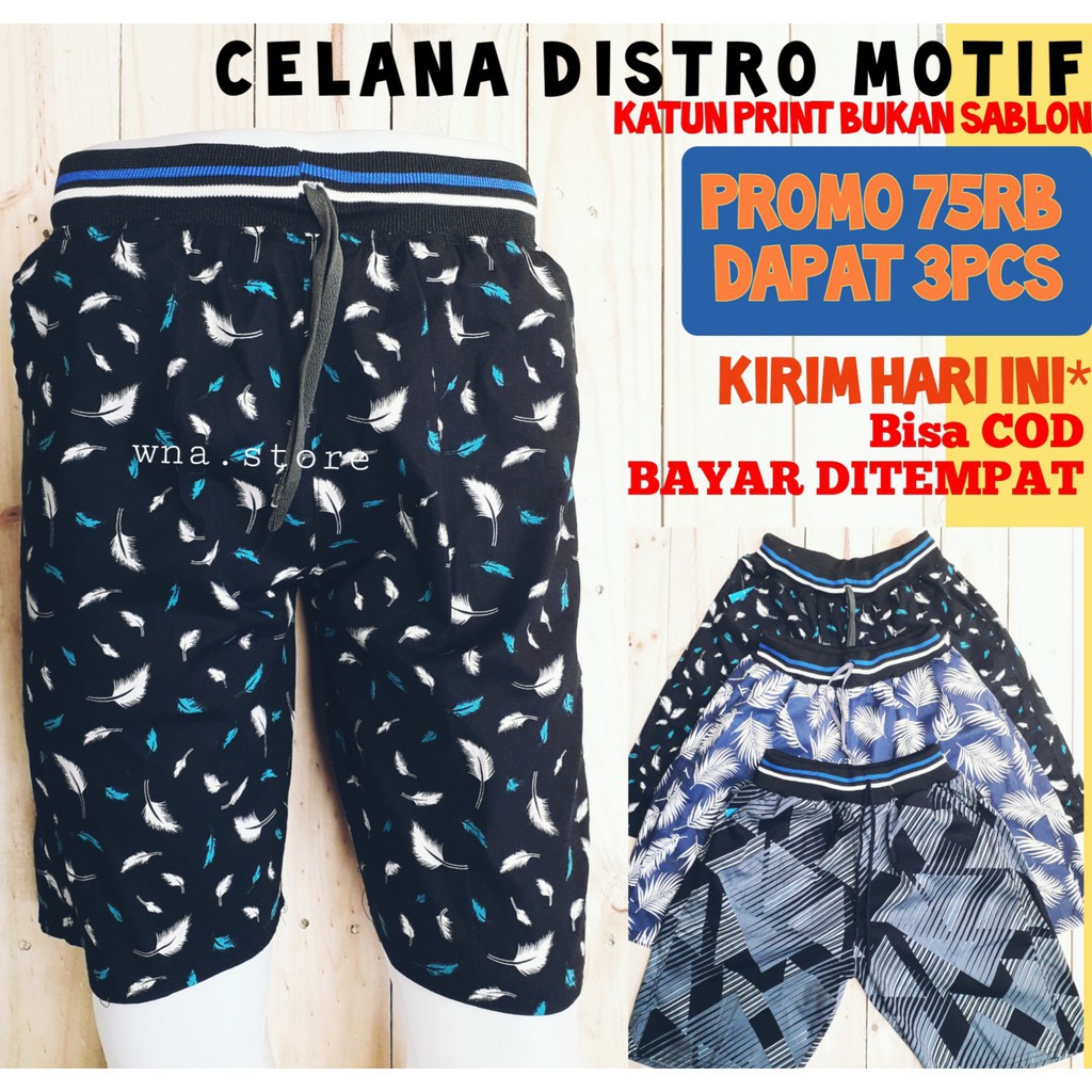 CELANA KATUN STRETCH - Celana Rip Motif - Celana Distro Pria - Celana Kolor Murah